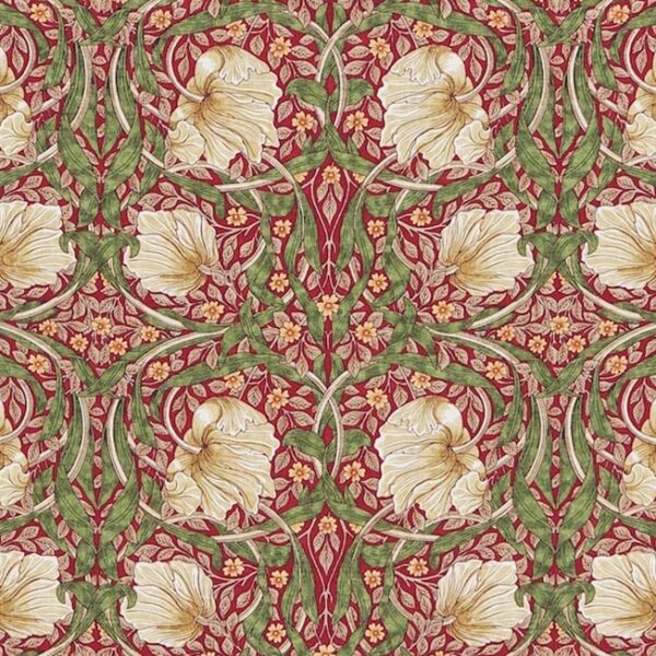 William Morris - Pimpernel and Thyme Red