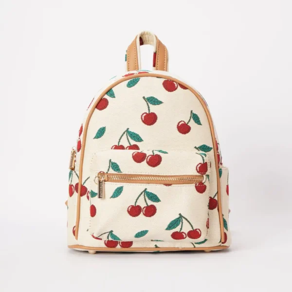 Τσάντα Πλάτης Backpack - Cherry Cream - DAPK-CHERRY-CREAM